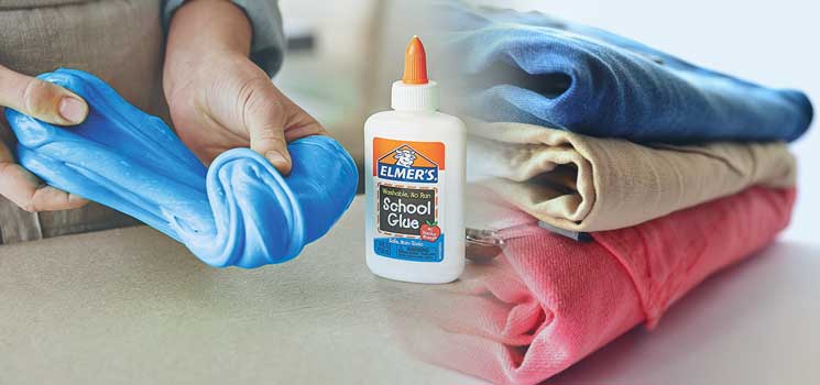 Can elmers glue be used on fabric